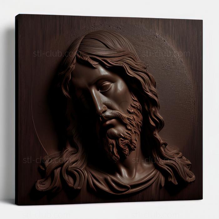 3D model st jesus (STL)